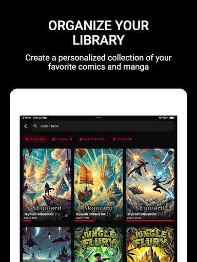 Comic Reader CBR, CBZ & PDF screenshot 10