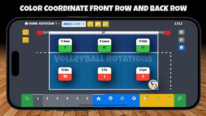Volleyball Rotations screenshot 3