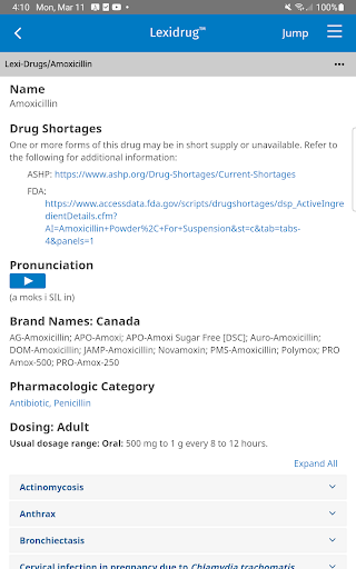 Uptodate Lexidrug screenshot 9