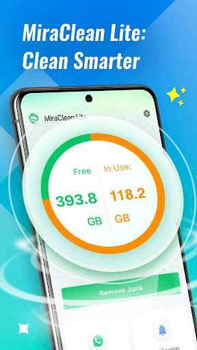 MiraClean Lite - File Cleaner screenshot 1