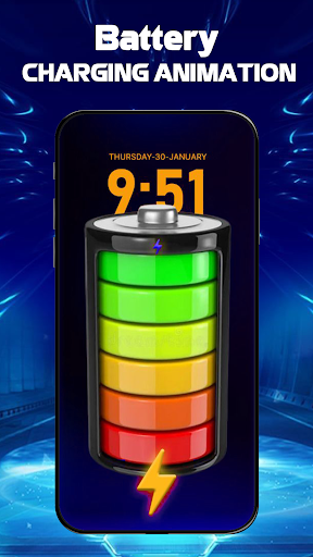 Set Battery Charging Animation screenshot 1