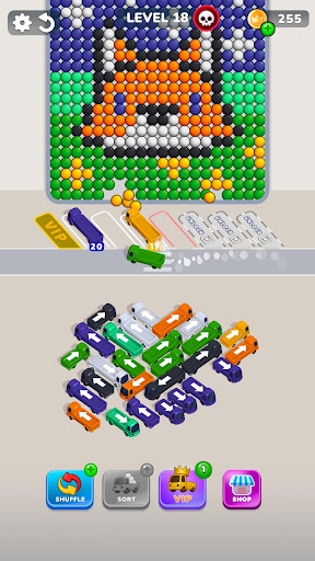 Bubble Bus: Parking Jam Puzzle screenshot 2
