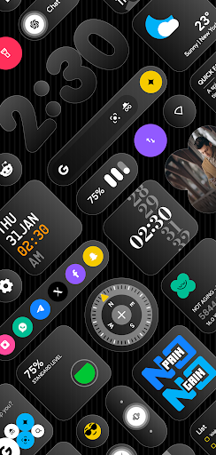 Glass Widgets screenshot 2