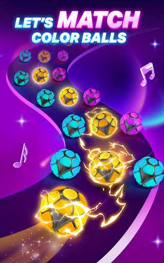 Dancing Road Color Balls Match screenshot 7