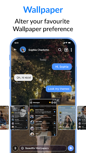 Messages : SMS & Private Chat screenshot 3