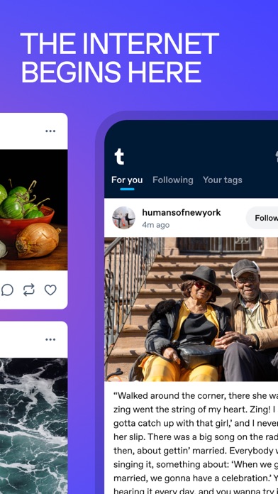 Tumblr Social Media & Art Blog screenshot 5