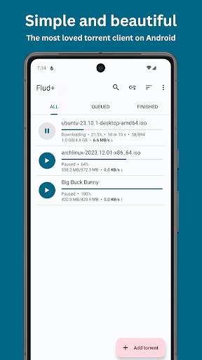 Flud+ screenshot 4