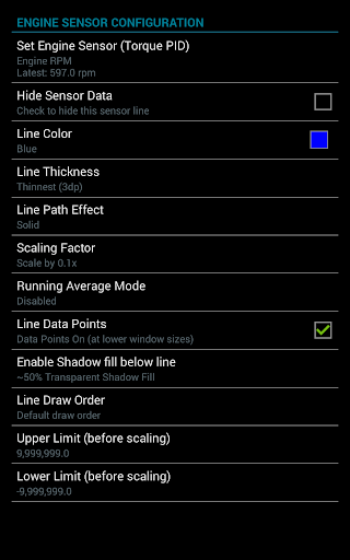 Realtime Charts for Torque Pro screenshot 13