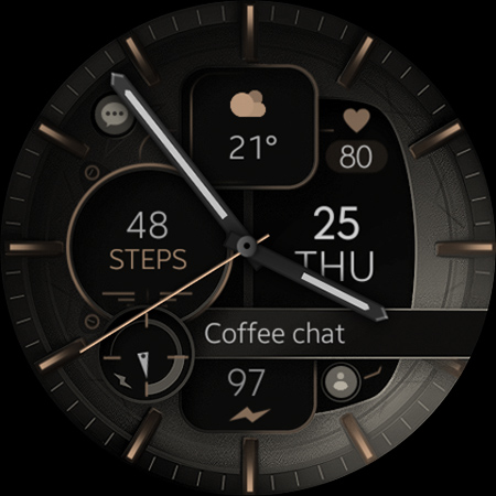 Dream 132 bronze watch face screenshot 12