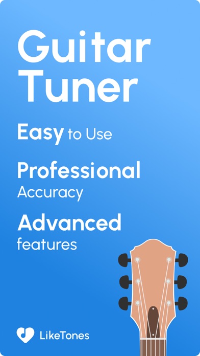 Guitar Tuner - LikeTones screenshot 1