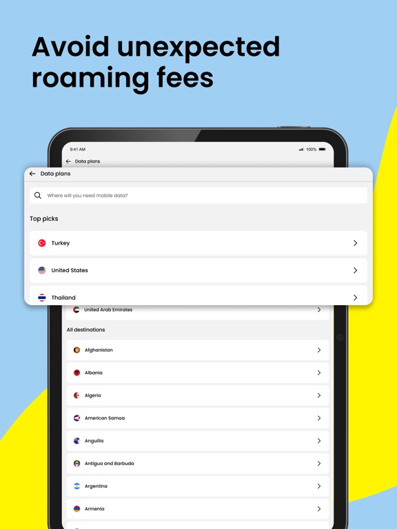 Saily: Travel eSIM & Data screenshot 3
