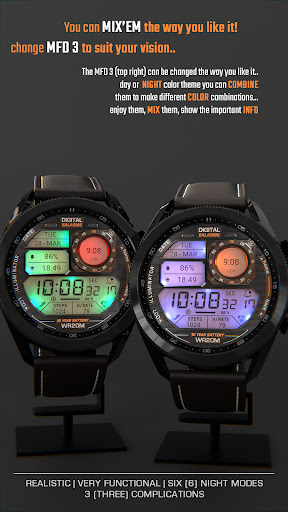 ILLUMINATOR Digital Watch face screenshot 30