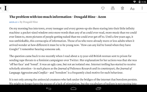 Instapaper screenshot 8