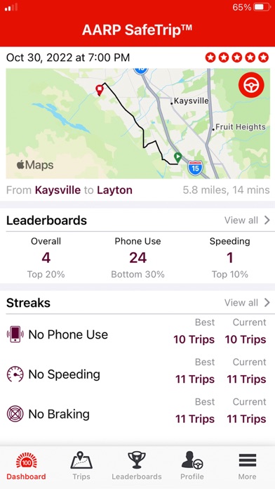 AARP SafeTrip™ screenshot 2