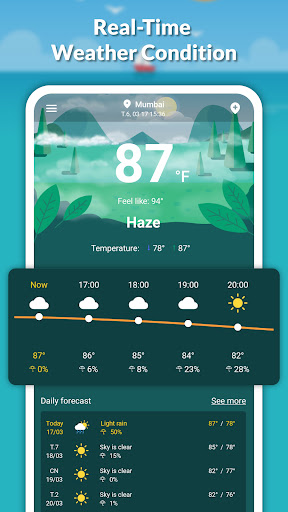 Live weather: Forecast, widget screenshot 6