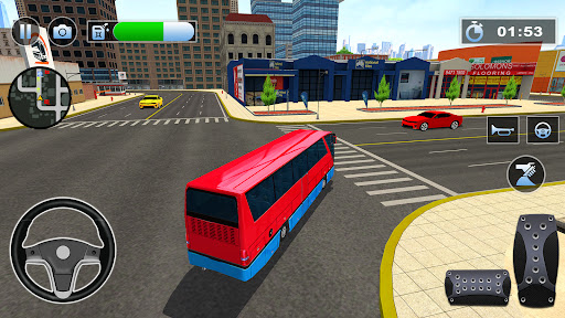 Bus Simulator : 3D Bus Games screenshot 12