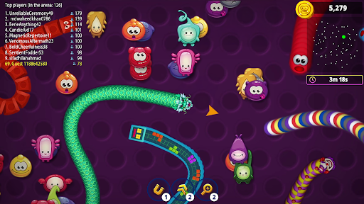 Worms Zone .io - Hungry Snake screenshot 13