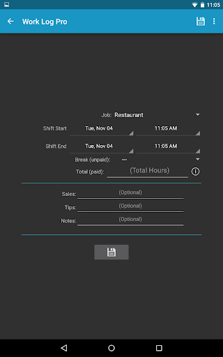 Work Log Pro screenshot 10