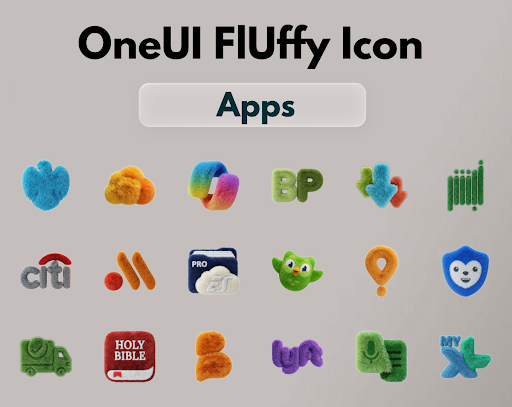 OneUI Fluffy Icons screenshot 5