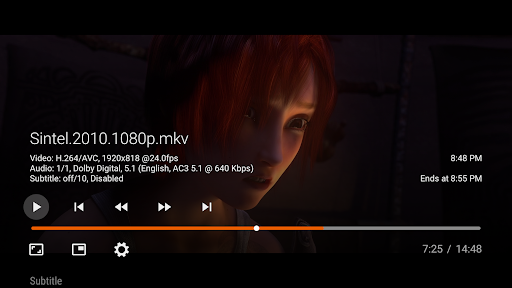 Vimu Media Player for TV screenshot 3