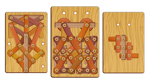 Wood Nuts & Bolts Puzzle screenshot 8