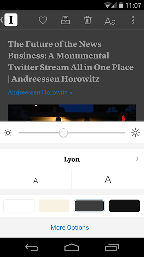 Instapaper screenshot 4