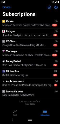 Fluent Reader Lite - RSS Clien screenshot 8