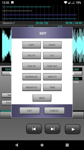 J4T Multitrack Recorder screenshot 7
