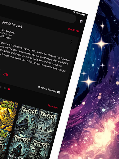 Comic Reader CBR, CBZ & PDF screenshot 7