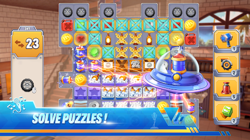 Car Mods Factory - Match 3 screenshot 5