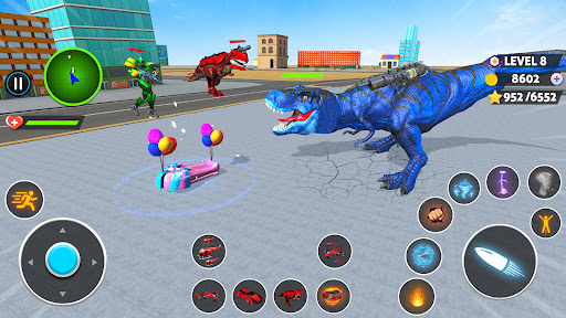 Dino Transform Robot Games screenshot 5