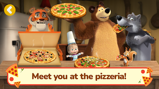 Masha and the Bear Pizza Maker screenshot 6