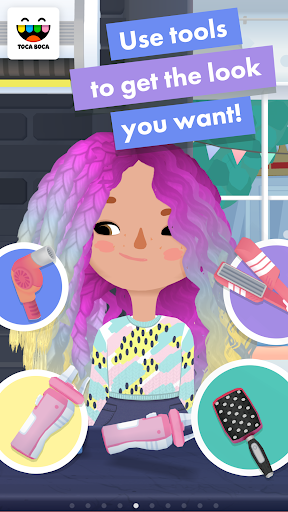 Toca Hair Salon 3 screenshot 1