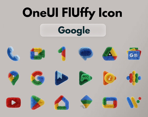 OneUI Fluffy Icons screenshot 2