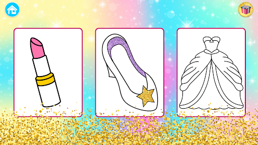Princess Coloring Book & Games screenshot 14