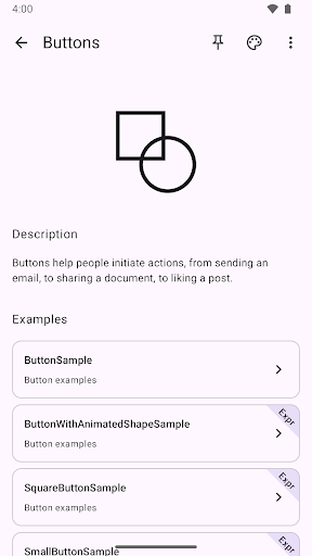 Compose Material Catalog screenshot 2