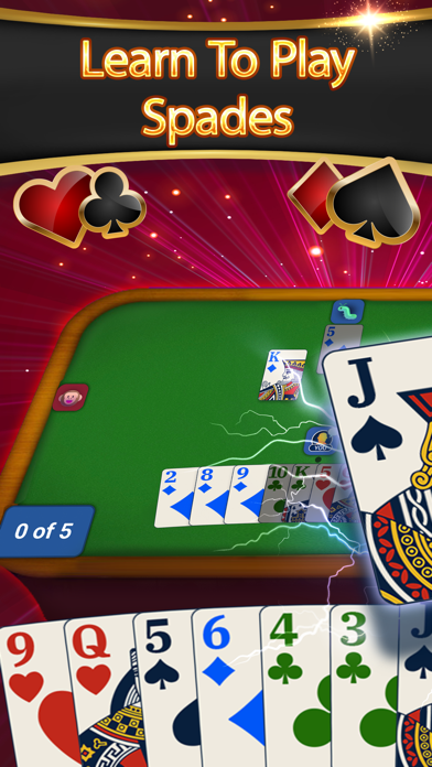 Spades: Classic Card Games screenshot 1