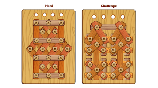 Wood Nuts & Bolts Puzzle screenshot 7