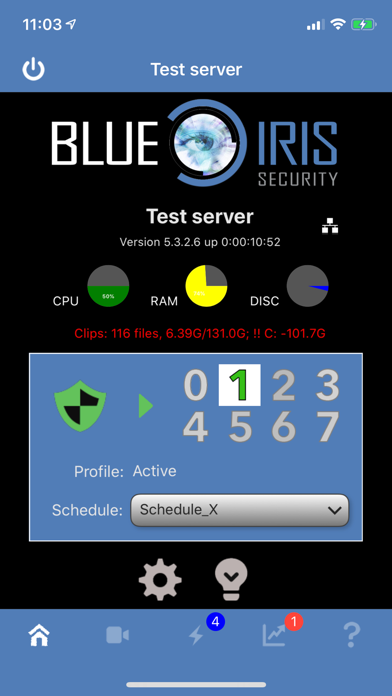 Blue Iris screenshot 1