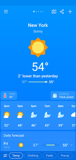 Weather & Clima - Weather Sky screenshot 1