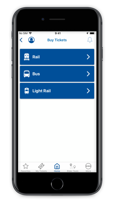 NJ TRANSIT Mobile App screenshot 2