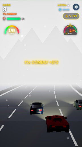 Retro Road Racer - Car Racing screenshot 4