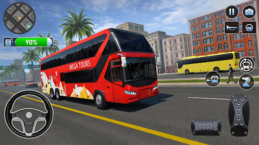 Bus Simulator : 3D Bus Games screenshot 7