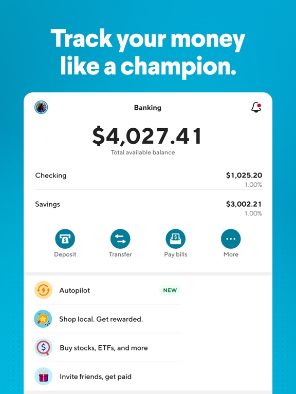 SoFi: Bank, Investing & Crypto screenshot 3