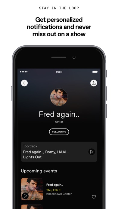 DICE: Live Shows screenshot 3