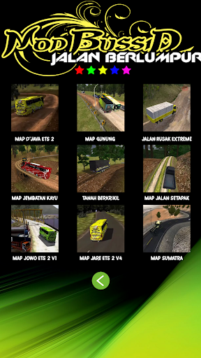 Mod Jalan Rusak Bussid Lumpur screenshot 4