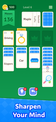 Solitaire Associations Journey screenshot 1