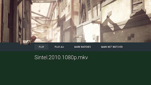 Vimu Media Player for TV screenshot 2