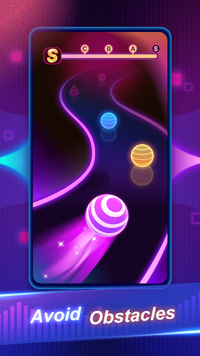 Rolling Music Ball: EDM Rush screenshot 4