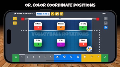 Volleyball Rotations screenshot 4